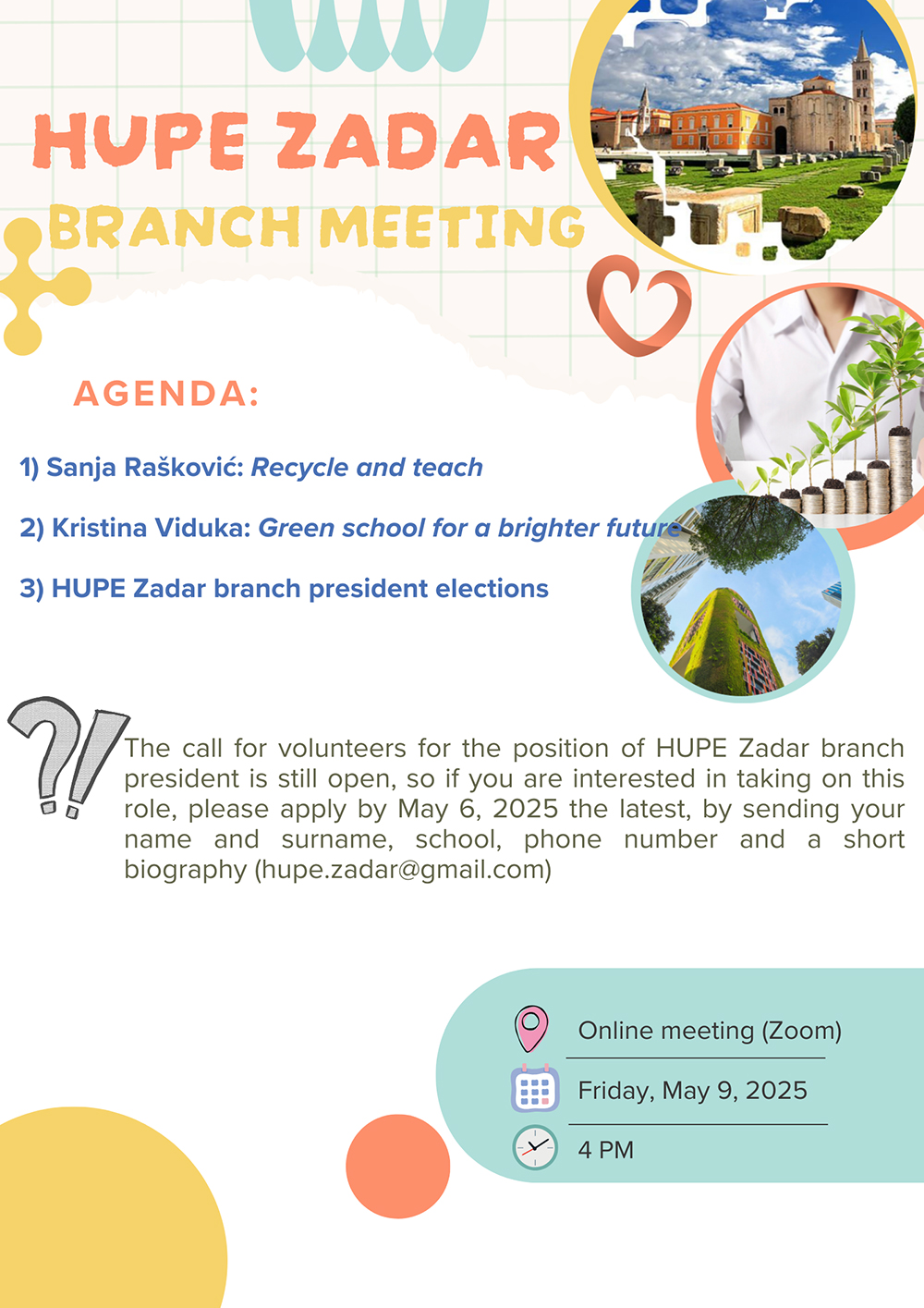 HUPE Zadar branch meeting