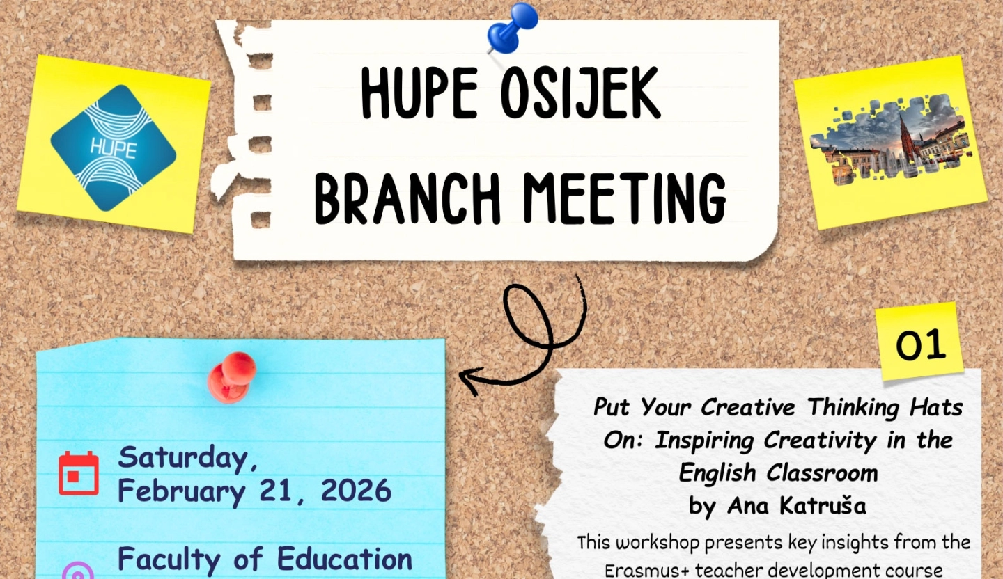 2nd HUPE Osijek branch meeting invitation