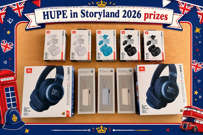 HUPE in Storyland: Prizes are on their way!
